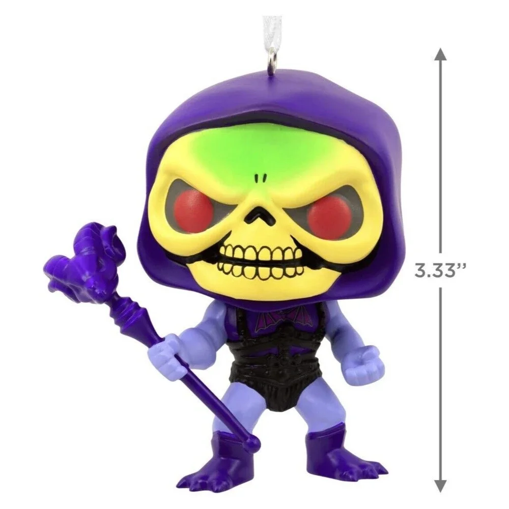 Hallmark 2021 Funko Pop Masters Of The Universe Skeletor Christmas Tree Ornament